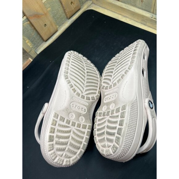 Unisex Crocs Classic Clog Sandals Womens 9 Mens 7 Pink - Picture 6 of 6